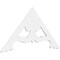 Ekena Millwork Pitch Cornelia Architectural Grade PVC Gable Pediment, 48"W x 24"H x 1"P (12/12) GPP048X024X100CRN - alternate 1